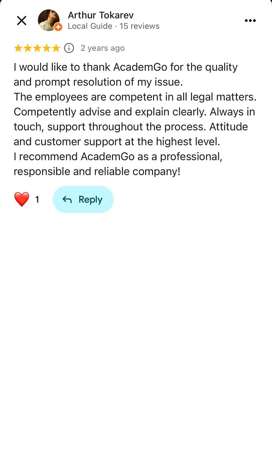 Student feedback 🇺🇦