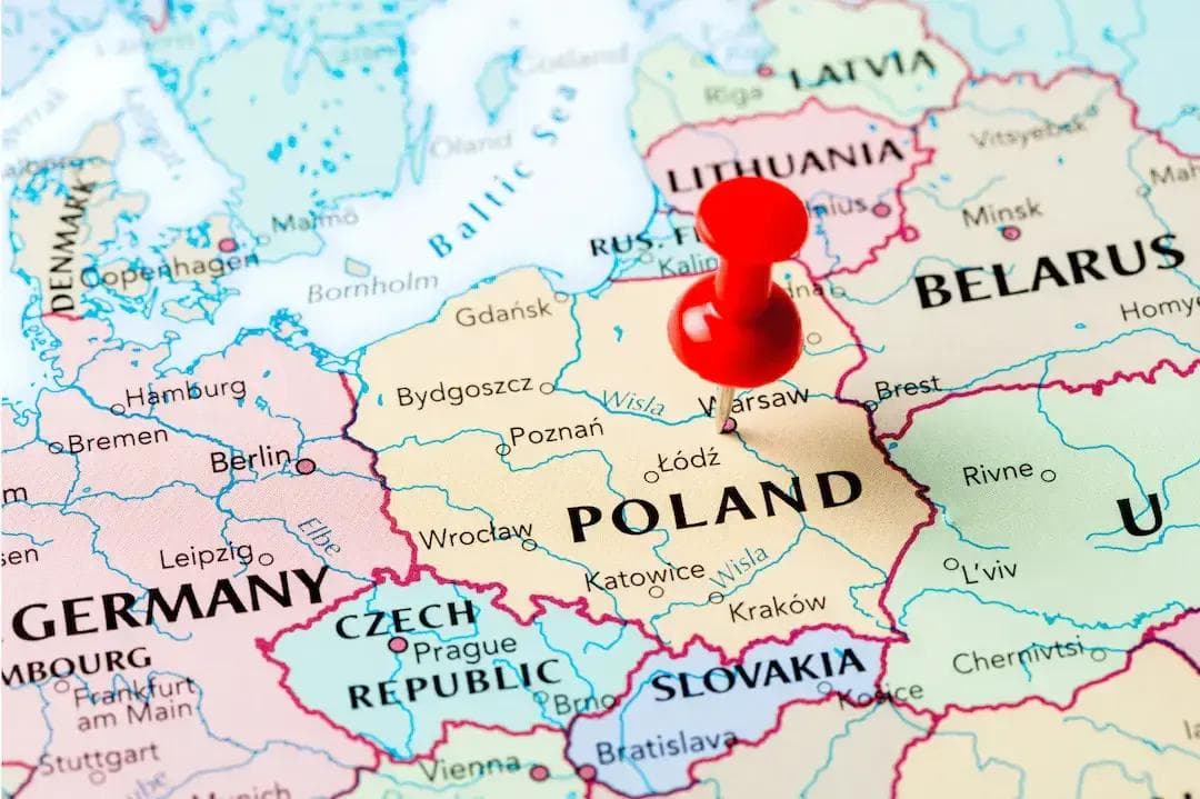 Поступление в Польшу для Украинцев